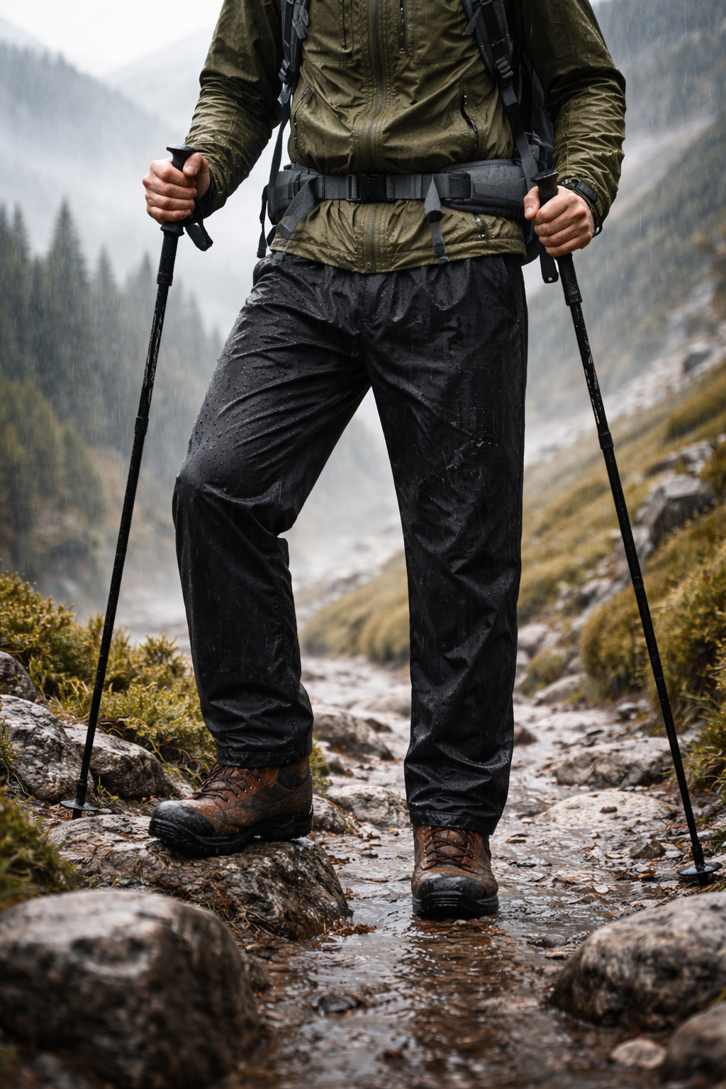 Waterproof Over-Top Tramping Trousers