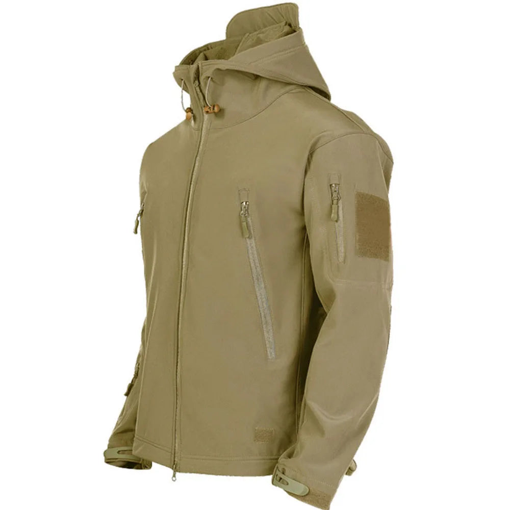 Trekkr Military-Style Softshell Windproof Jacket
