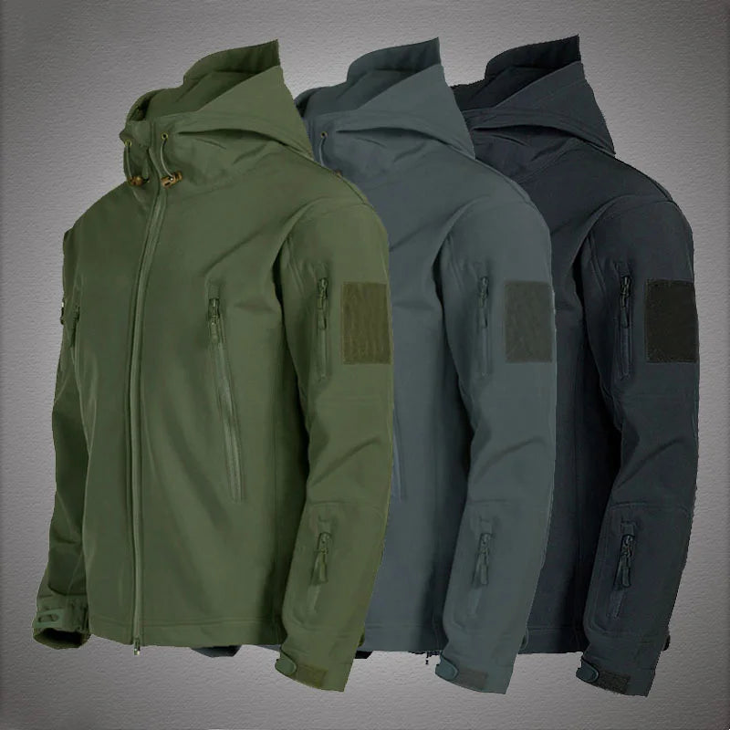 Trekkr Military-Style Softshell Windproof Jacket